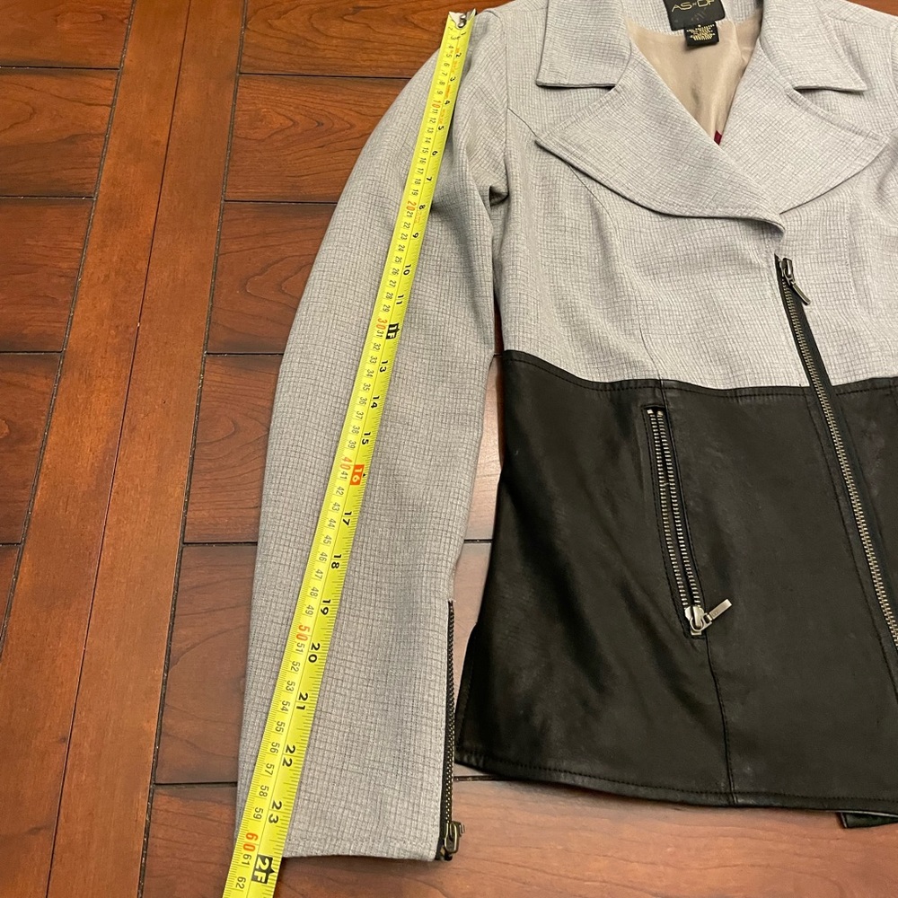 AS by DF Color Block‎ Moto Jacket - Picture 5 of 11